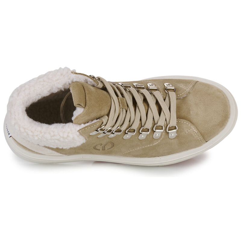 Yurban GRENOBLE Beige High Sneakers Damen - 6