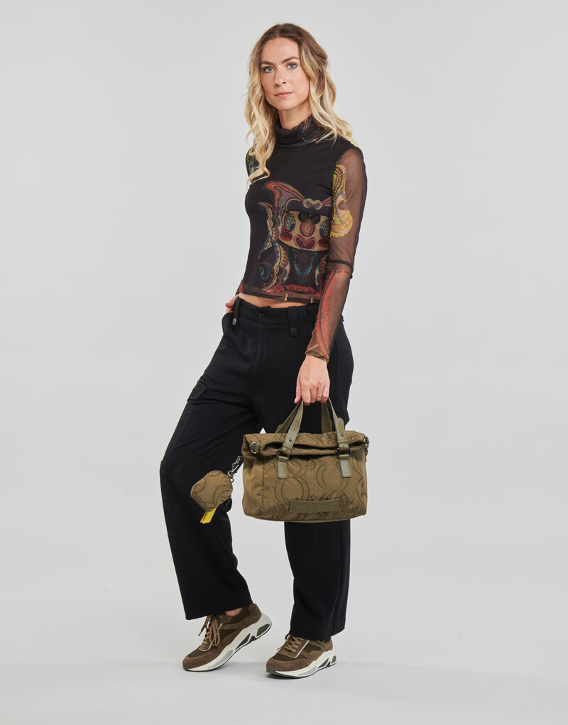 T-shirts a maniche lunghe Desigual FRIENDS Nero T-shirts a maniche lunghe Donna - 3
