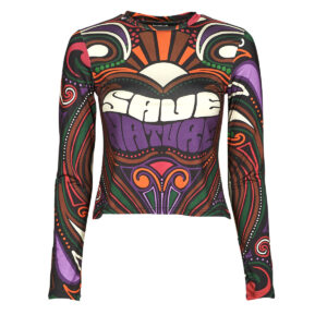 T-shirts a maniche lunghe  Desigual  BLAIR  Nero -  T-shirts a maniche lunghe Donna