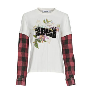 T-shirts a maniche lunghe  Desigual  CLEA  Multicolore -  T-shirts a maniche lunghe Donna