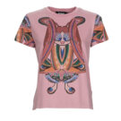 T-shirt Desigual FLOWER Rosa T-shirt maniche corte Donna - 1