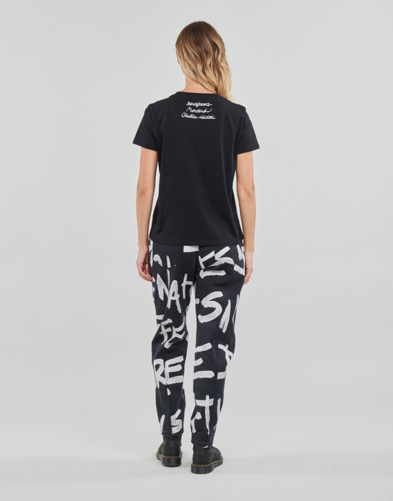 T-shirt Desigual LILY Nero T-shirt maniche corte Donna - 4