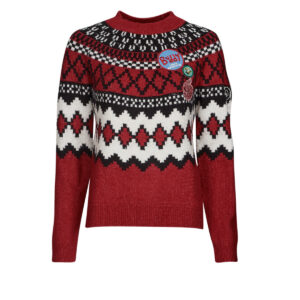 Maglione  Desigual  BUDDY  Rosso -  Maglioni Donna
