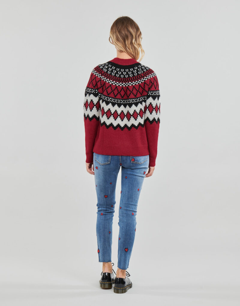 Maglione Desigual BUDDY Rosso Maglioni Donna - 4
