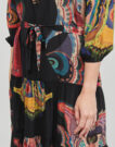 Habiller Desigual ODYSSEY Noir Abiti Lunghi Donna - 5