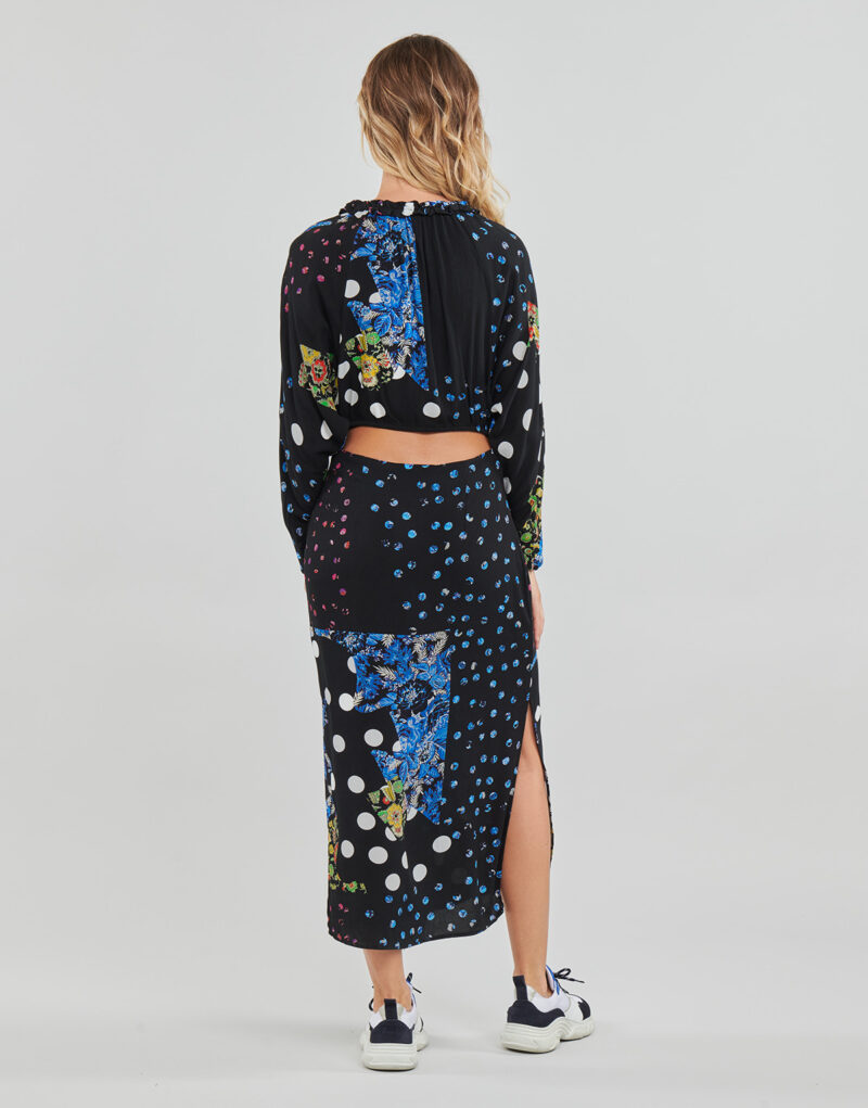 Habiller Desigual DOTS Multicolore Abiti Lunghi Donna - 4