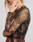Abito corto Desigual DAPHNE Multicolore Abiti corti Donna - 5