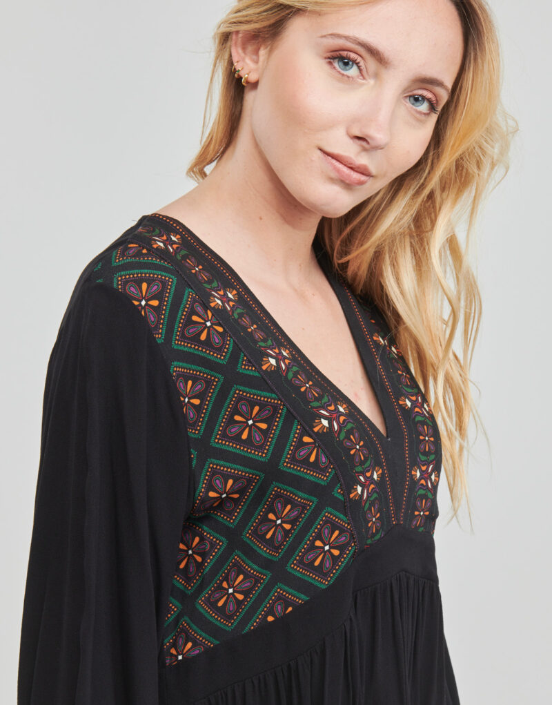 Abito corto Desigual MARIAN Nero Abiti corti Donna - 5