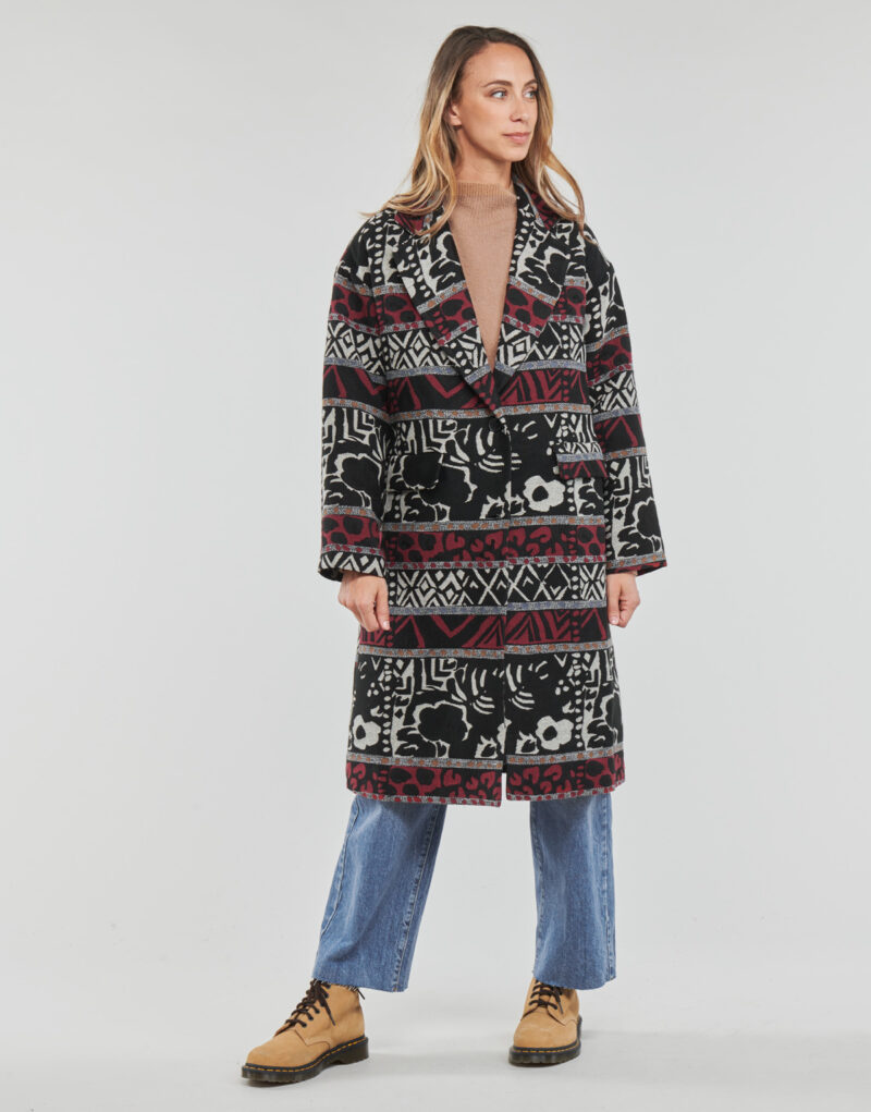 Mantella Desigual COAT_DEV Multicolore Mantelle Donna - 3