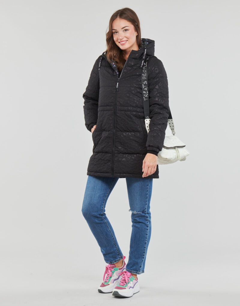 Piumino Desigual KALMAR Nero Piumini Donna - 3