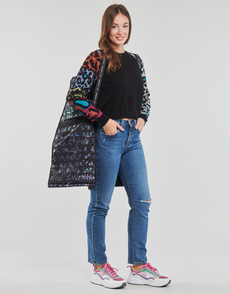 Piumino Desigual KALMAR Nero Piumini Donna - 6