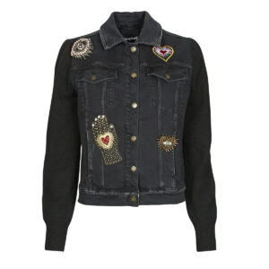 Giacca in jeans  Desigual  DENVER  Nero -   Giacche in jeans Donna
