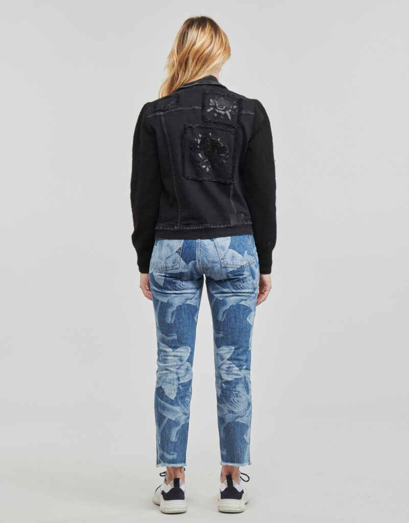 Giacca in jeans Desigual DENVER Nero Giacche in jeans Donna - 4