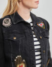 Giacca in jeans Desigual DENVER Nero Giacche in jeans Donna - 6