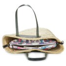 Desigual BOLS_SUMMER BUTTERFLIES Beige Damen-Einkaufstaschen - 5