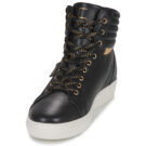 Fericelli POESIE Nero Sneakers alte Donna - 3