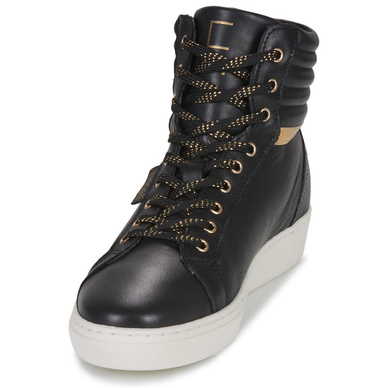 Fericelli POESIE Nero Sneakers alte Donna - 3