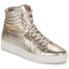 Fericelli POESIE Oro Sneakers alte Donna
