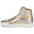 Fericelli POESIE Oro Sneakers alte Donna - 4