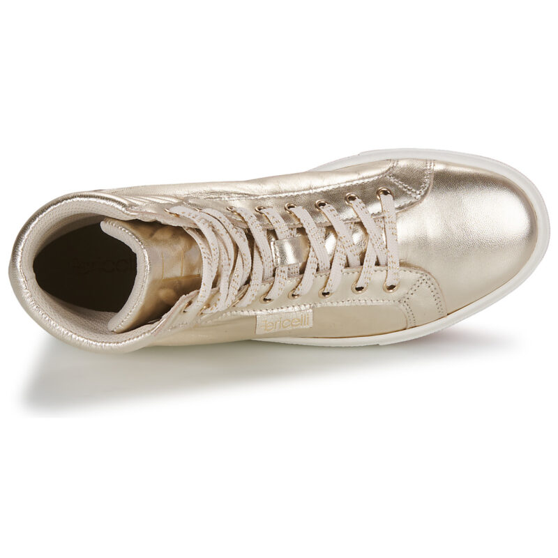 Fericelli POESIE Oro Sneakers alte Donna - 6