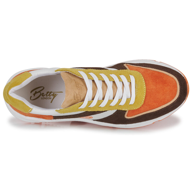 Betty London JOLINANA Arancio Sneakers basse Donna - 6