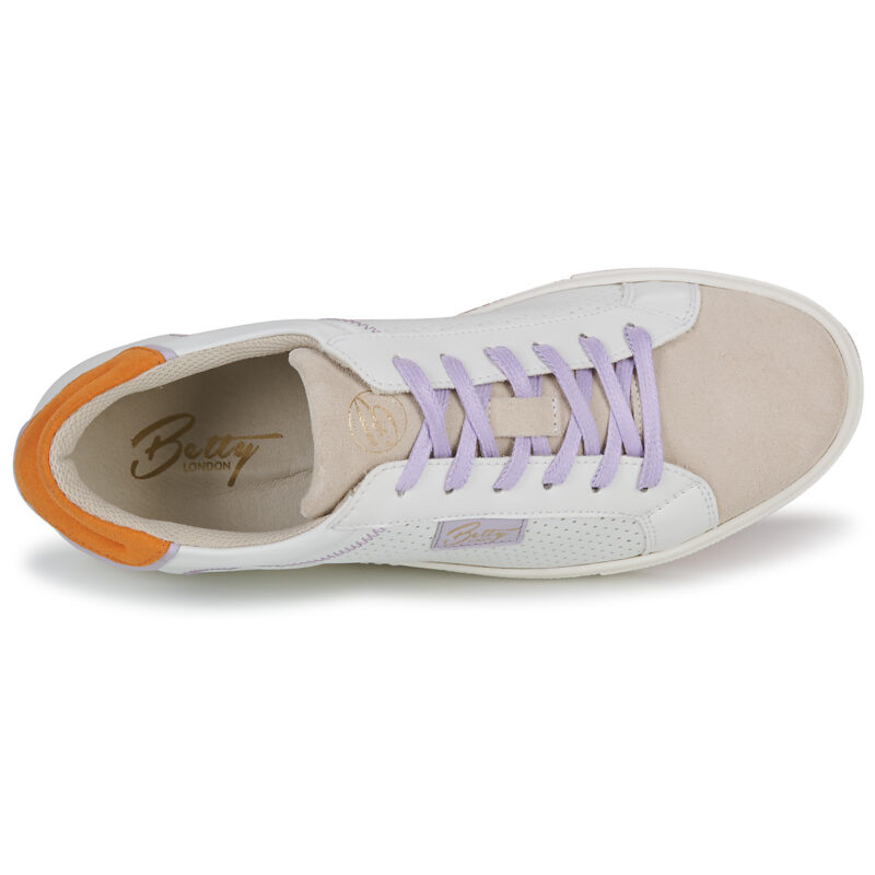 Betty London SANDRA White Low Sneakers Women - 6