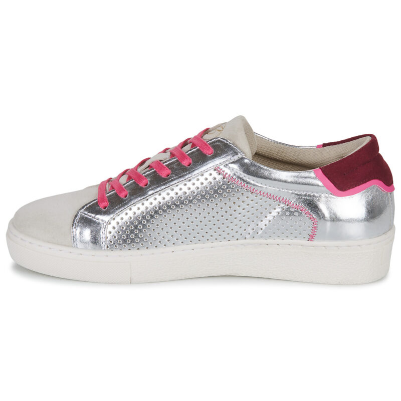 Betty London Baskets basses SANDRA Silver pour femmes - 4