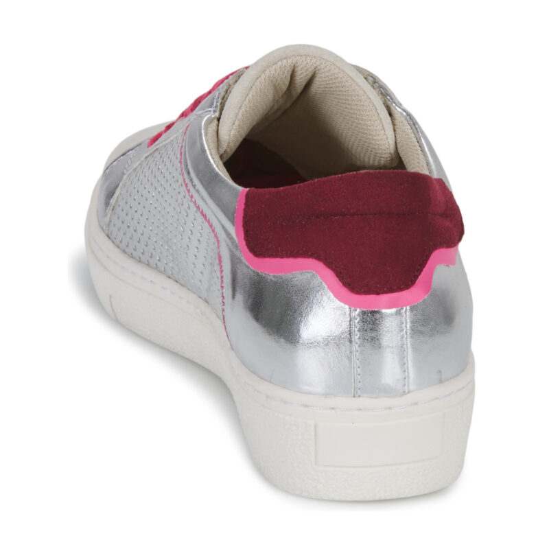 Betty London Baskets basses SANDRA Silver pour femmes - 5