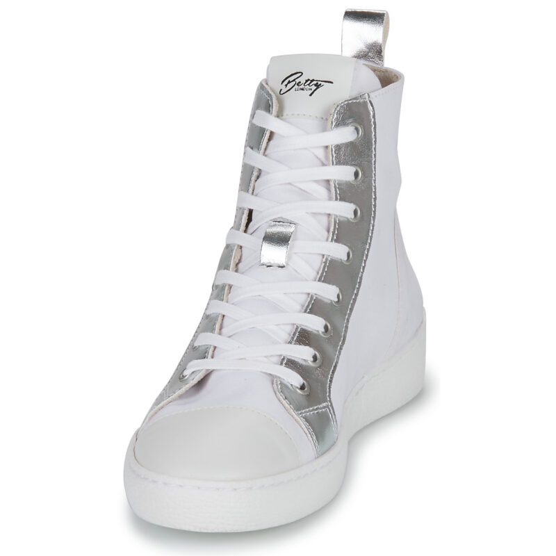 Betty London ETOILE White High-top Sneakers Women - 3