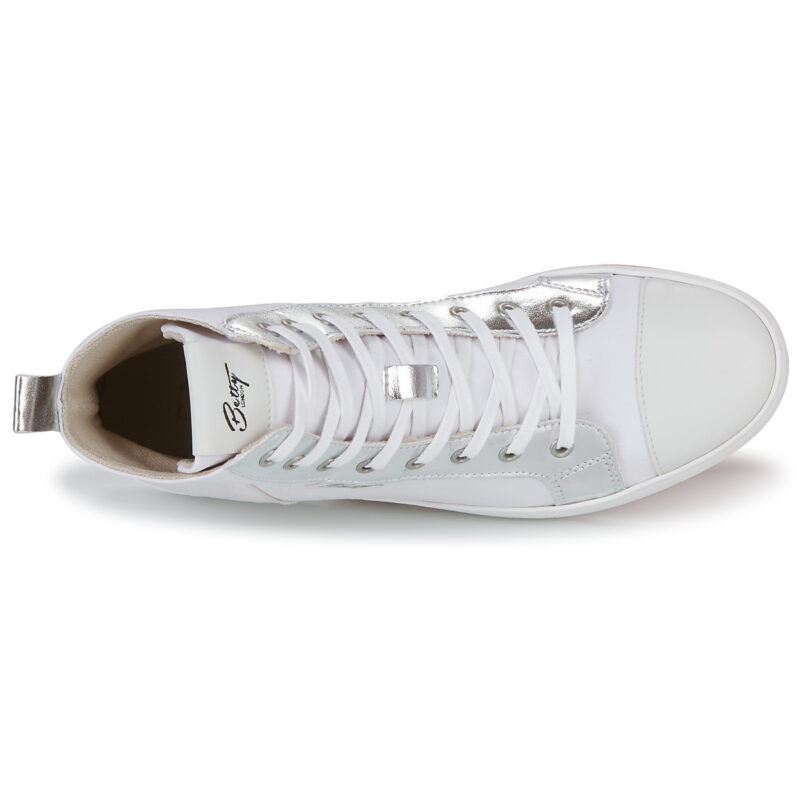 Betty London ETOILE White High-top Sneakers Women - 6