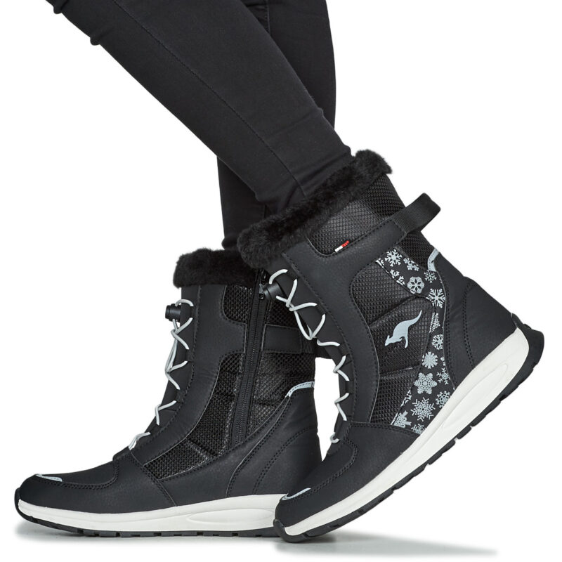 Kangaroos KP Gastin RTX Nero Scarpe da neve Donna - 8