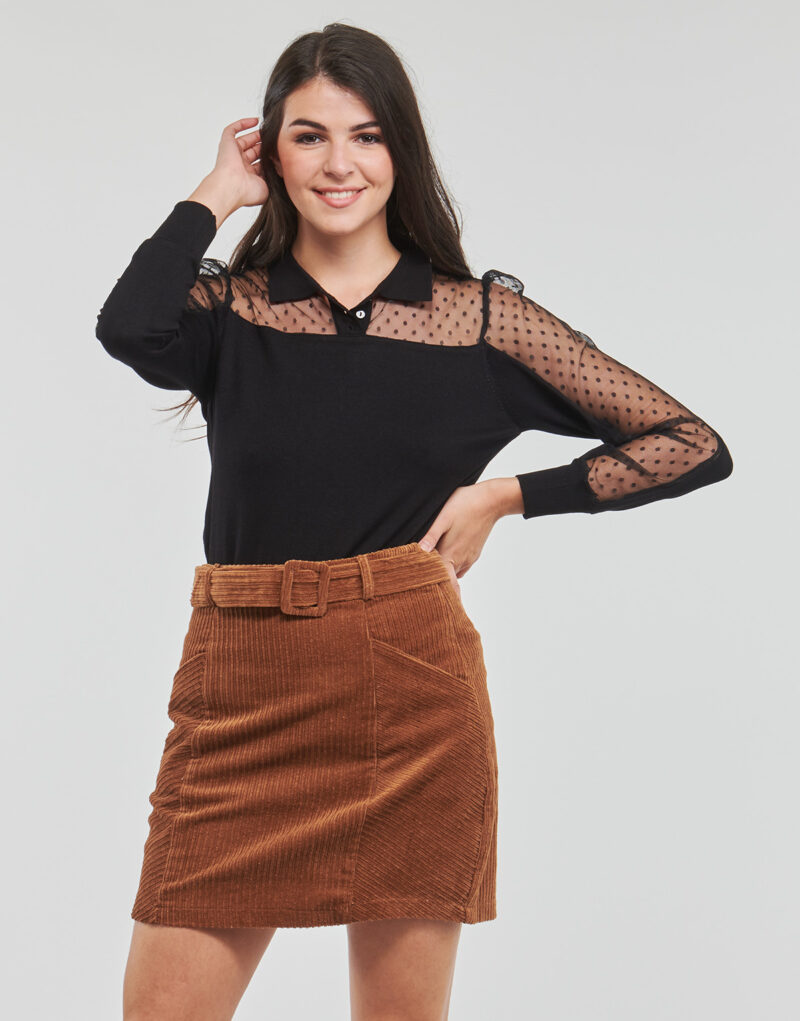 Naf Naf MIAMI Black Sweater Women's Sweaters - 2