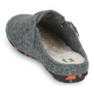 Dream in Green SOLIAN Grigio Pantofole Uomo - 5