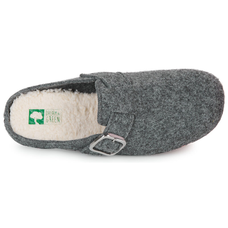Dream in Green SOLIAN Grigio Pantofole Uomo - 6
