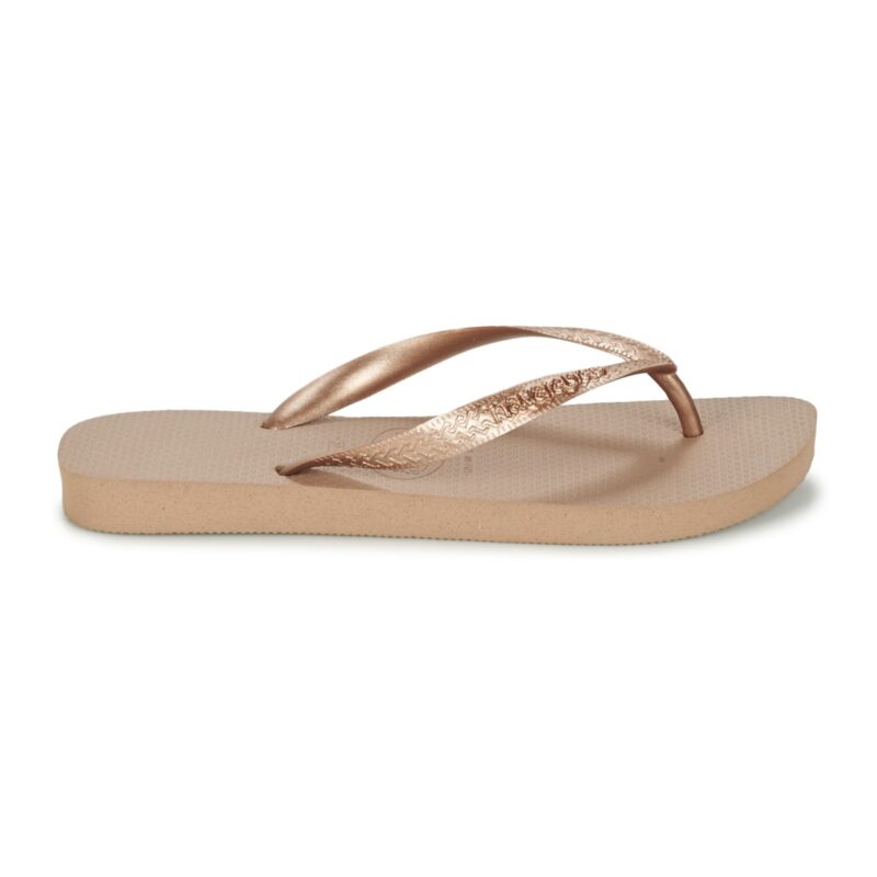 Havaianas TOP METALLIC Oro Infradito Donna - 2