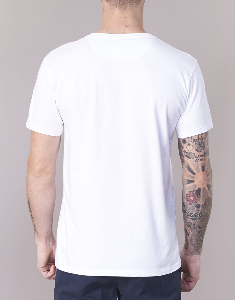 T-shirt Timberland SS DUNSTAN RIVER CREW TEE Bianco T-shirt maniche corte Uomo - 5