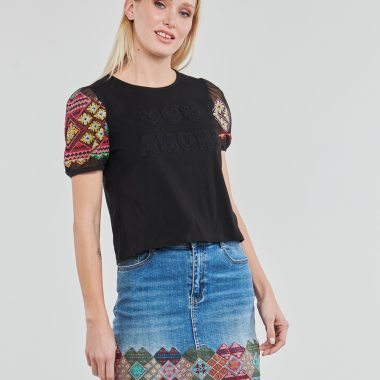 T-shirt-donna-Desigual-TS_AMORE-XXX-Nero-Desigual-8445110278895-1