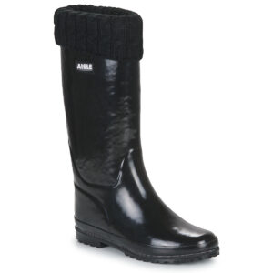 Aigle  ELIOSA WINTER  Nero -  Stivali da pioggia Donna