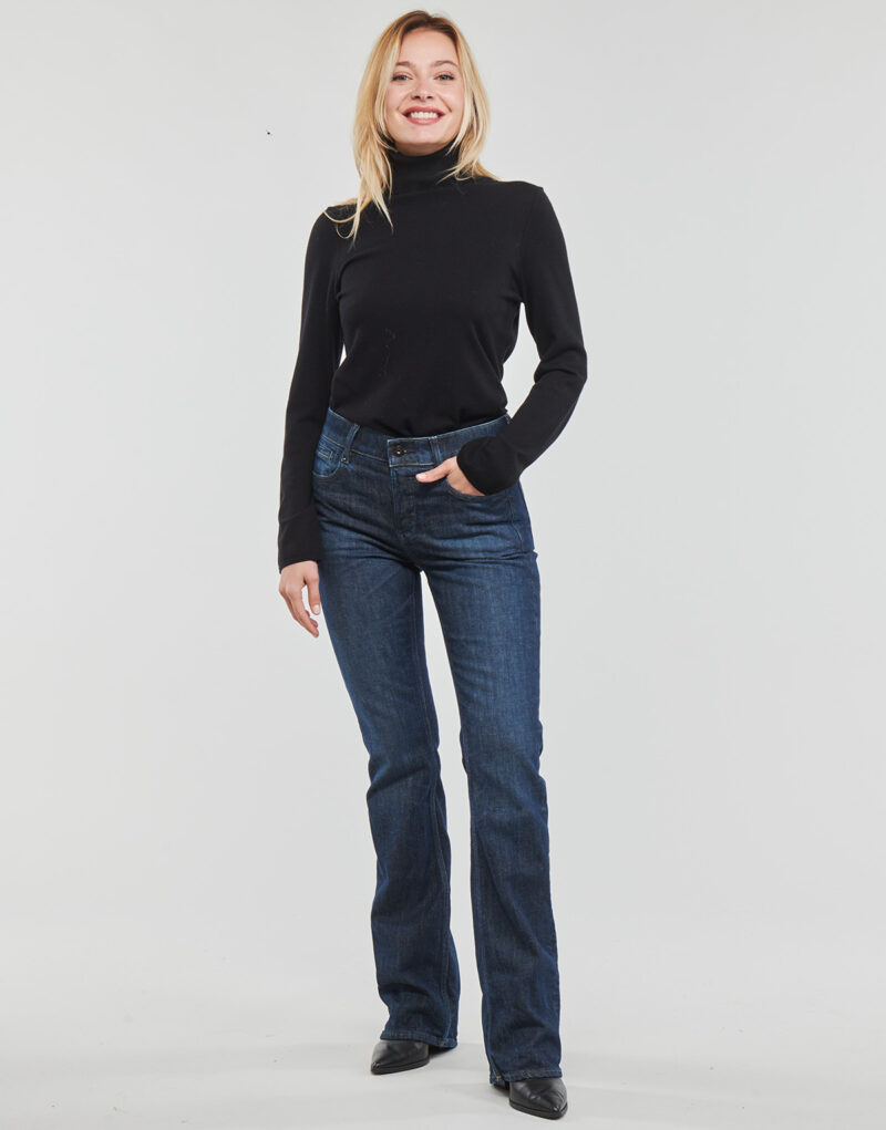 Jeans Bootcut G-Star Raw Noxer Bootcut Blu Jeans Bootcut Donna - 2