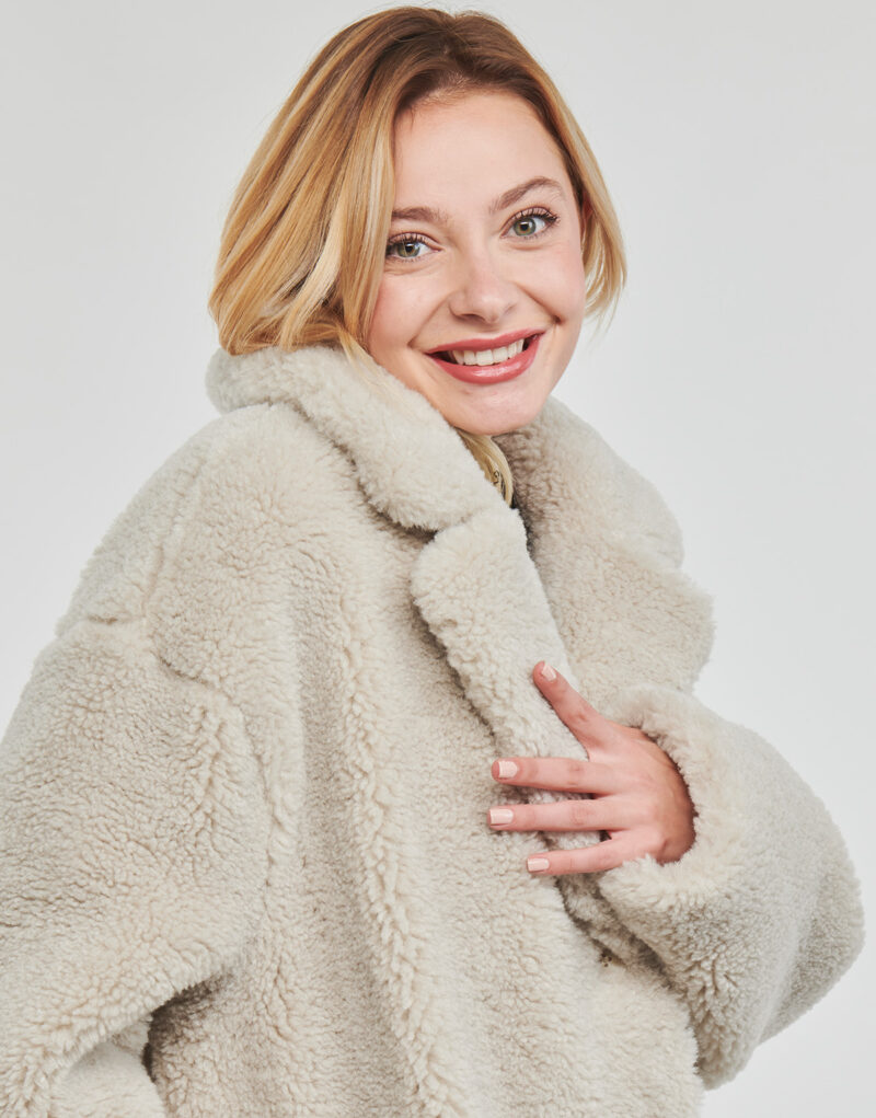 Manteau Guess Manteau ALINA beigeelle Donna - 5