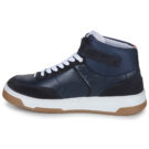 Yurban BROOKLYN Blaue High-Top-Sneaker Herren - 4
