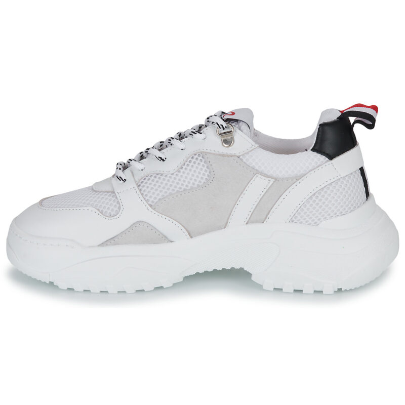 Yurban MILANO Wei&szlig;e Sneaker niedrig Damen - 4