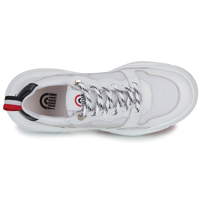 Yurban MILANO Wei&szlig;e Sneaker niedrig Damen - 6