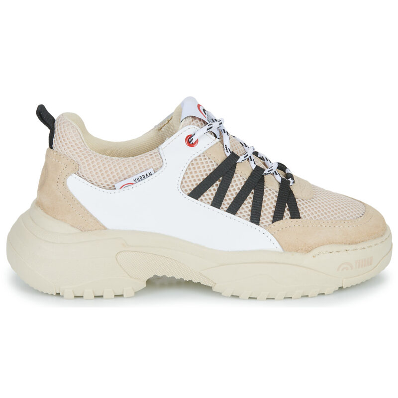 Yurban TORINO Beige Damen-Sneaker - Gr&ouml;&szlig;e 2