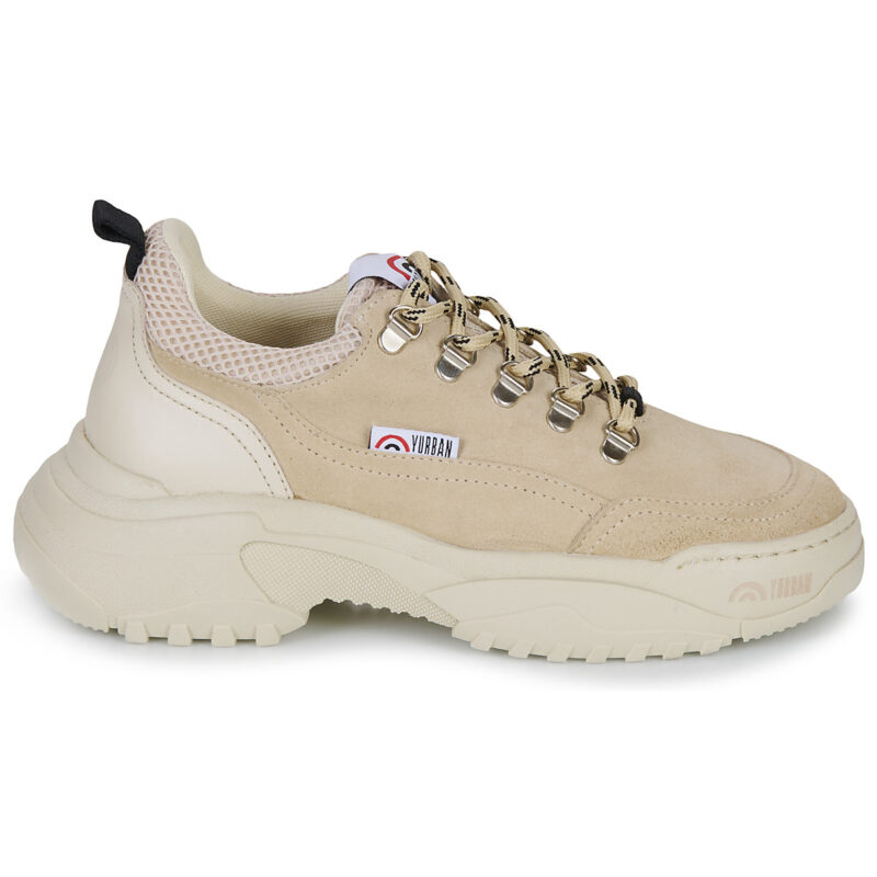 Yurban ROMA Beige Niedrige Sneaker Damen - 2