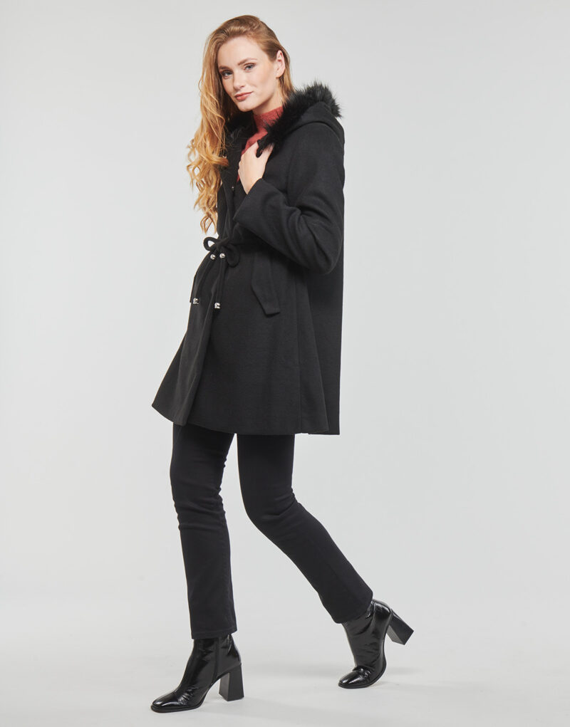 Kap Betty London MELINDA Black Mantelle Frau - 3