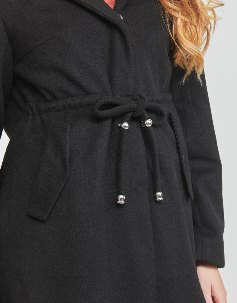 Kap Betty London MELINDA Black Mantelle Frau - 5