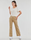 Pantalón Cargo Converse KNIT PANT Beige Pantalón Cargo Mujer - 2