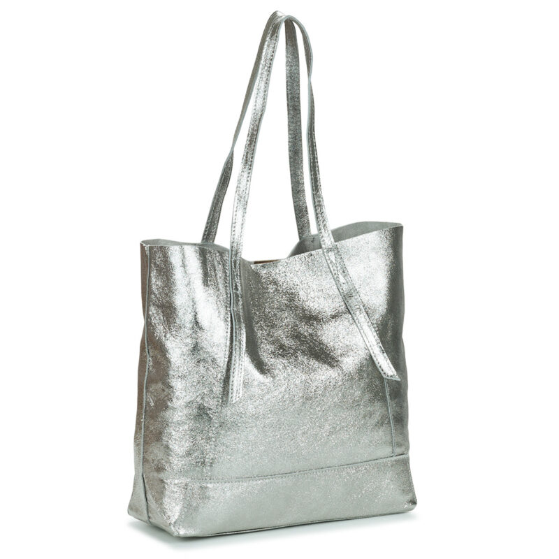 Betty London SIMONE Argento Borse Shopping Donna - 2