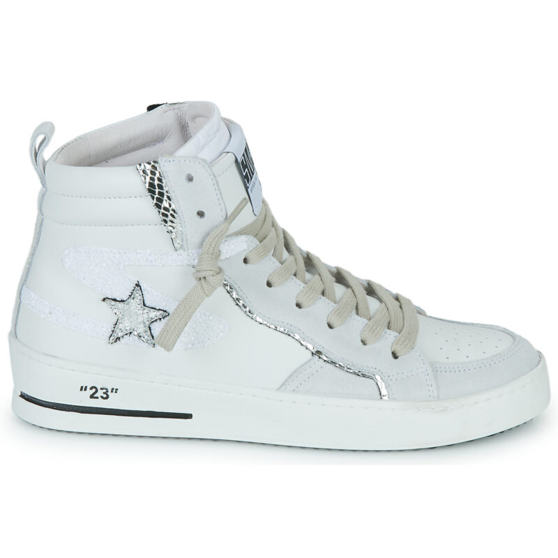 Semerdjian MARAL-9564 Bianco Sneakers alte Donna - 2